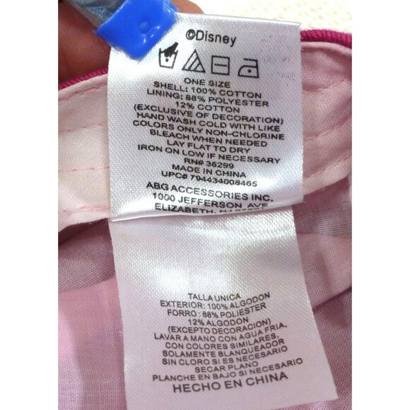 VTG Hannah Montana Pink "Secret Star" Rhinestone Embellished Cap Youth Size - Picture 7 of 7